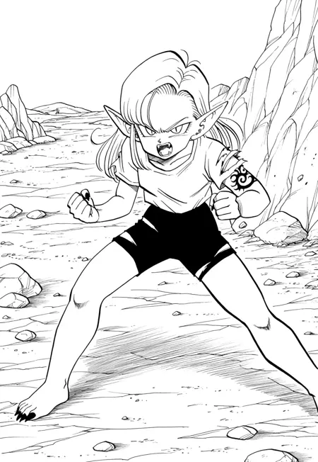 Dragon Ball Z / Manga - Style (Request)