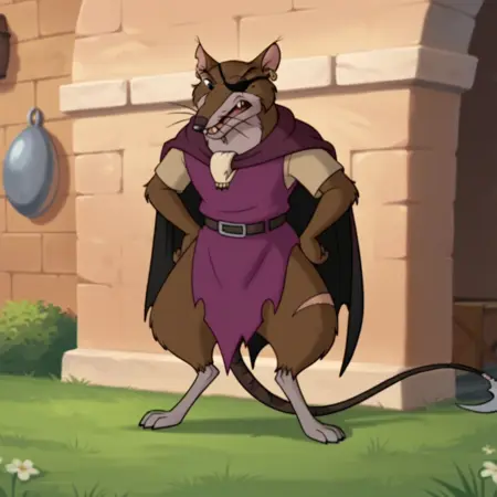 Cluny the Scourge Redwall