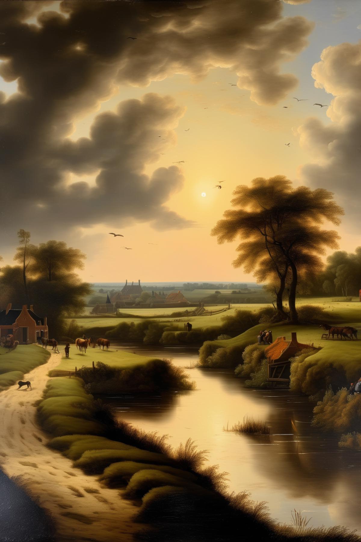 Salomon van Ruysdael Style image by Kappa_Neuro