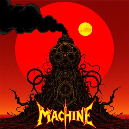 Apocalyptic Cybernetic Death Thrash LP Covers (Flux) V1