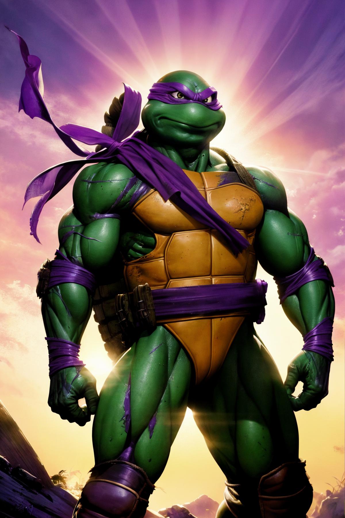 90s TMNT Donatello - Realistic image by 32Bitshifter