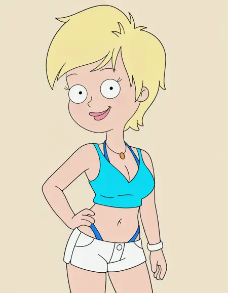 Jessica  Raplansky (American Dad!) Pony + Illustrious + 1.5