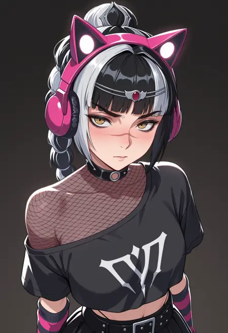 Shadowheart Goth Gamer Girl - Baldur's Gate 3 [Ilustrious/Pony]