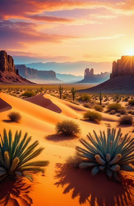 score_9,score_8_up,score_8,masterpiece,best quality,good quality,very aesthetic,colorful,8K,depth of field,
muted colors,adroit,landscape with dimensions,projected inset,desert,Over-the-Shoulder Shot,
<lora:Dreamyvibes artstyle SDXL - Trigger with dreamyvibes artstyle:0.8>,Dreamyvibes Artstyle,<lora:quality1:0.8>,<lora:Vivid Midjourney mimic - XL SDXL v2.0:0.4>,