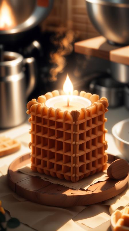 Bree (aka Kit Rocha) on X: I was worried that it really was the tiny waffle  surface/volume relationship that made these weird waffles so good but  making one tiny waffle at a