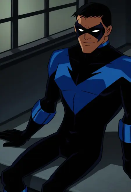 Nightwing - Batman Under red hood (pony)