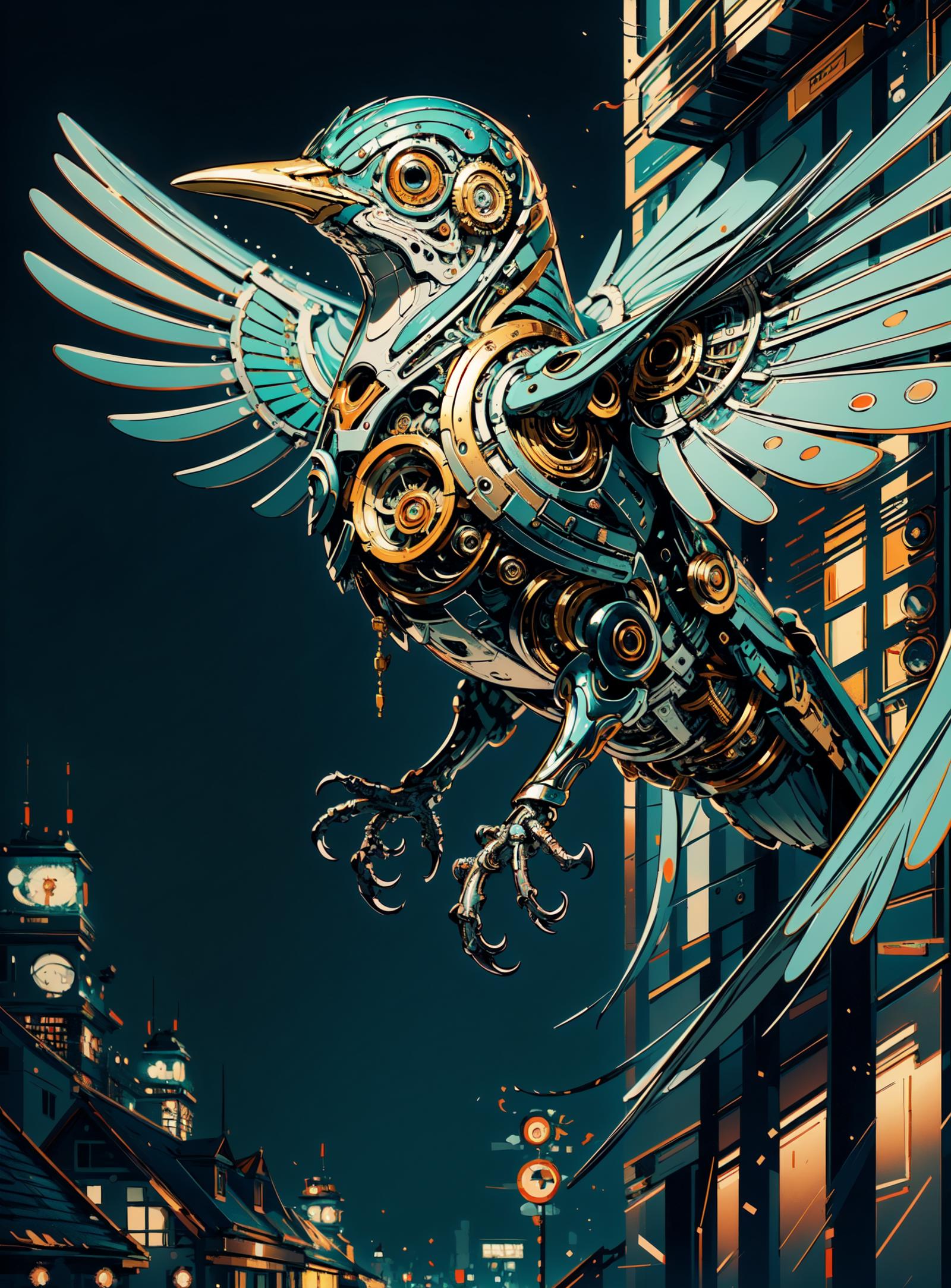 mechanical bird image by InfiniteLight