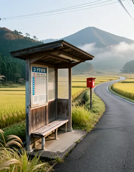 Japanese bus stop