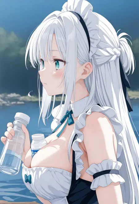 [SDXL&Pony]between breasts / 疑似パイズリ / おっぱいポケット