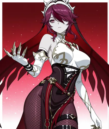 LoRA / illustriousXL / Rosaria from Genshin Impact (Cosplay+Character)