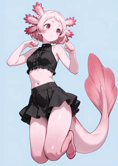 Axolotl Girl [Illustrious]