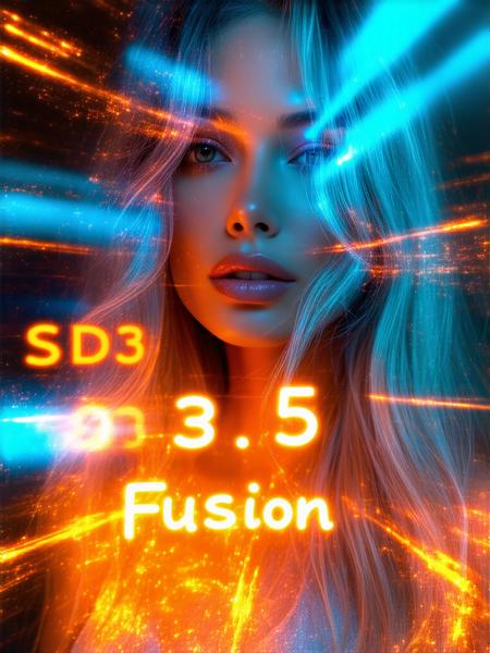 SD 3.5 Fusion (8 steps merge) (Full model & LoRA version) v1 AIO Checkpoint fp8