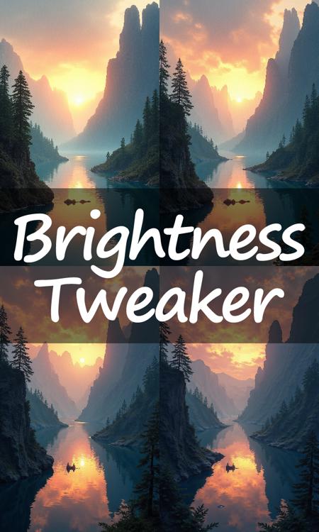 Brightness Tweaker | Flux 亮度调节 v2.0