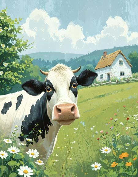 Cottagecore Gouache Style X23_a1