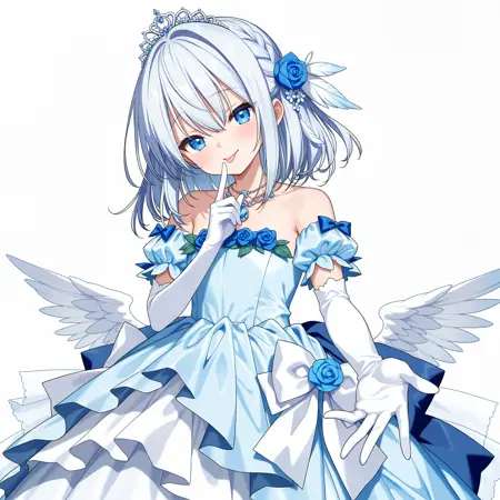 Shirahato Inori (白鳩いのり) | 神様ちゅ～ず！ センセー女の子似合ってるよっ！| NoobAI