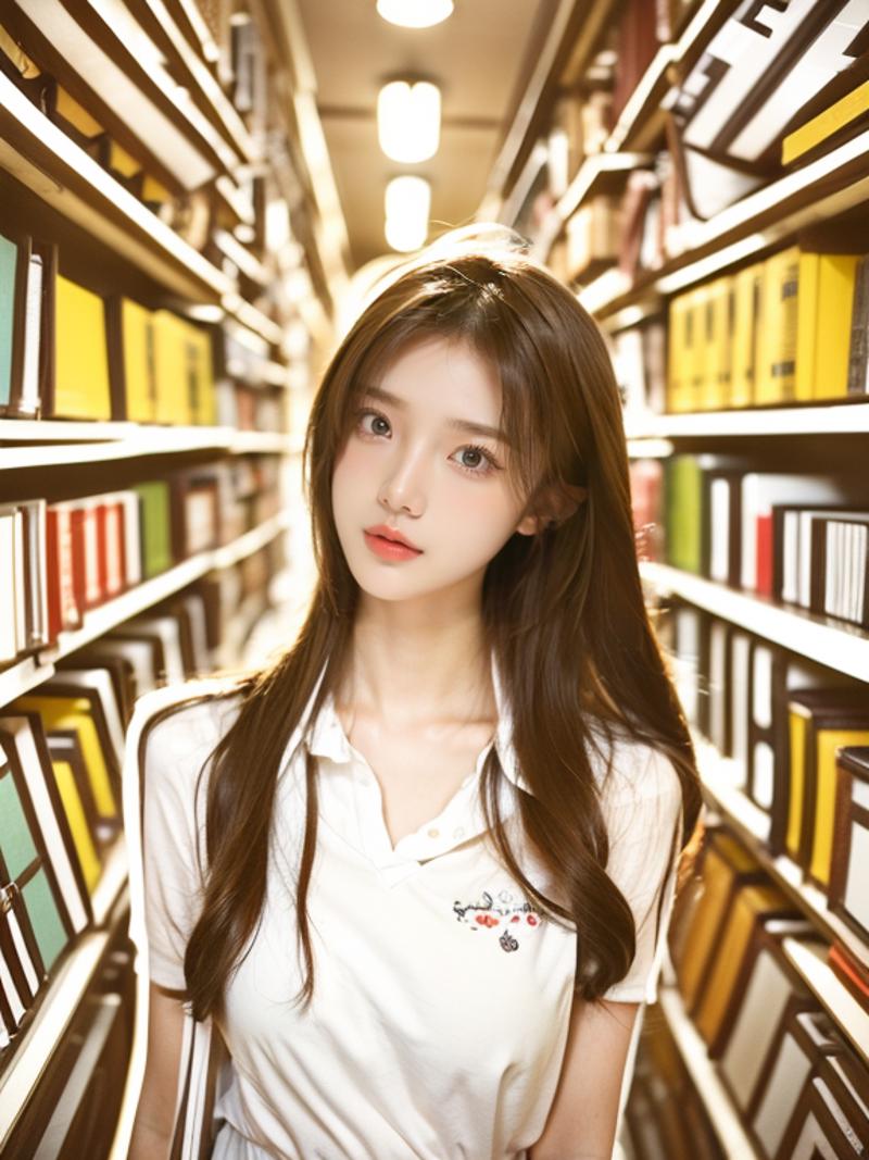 Library bookshelf image by Neo_cute