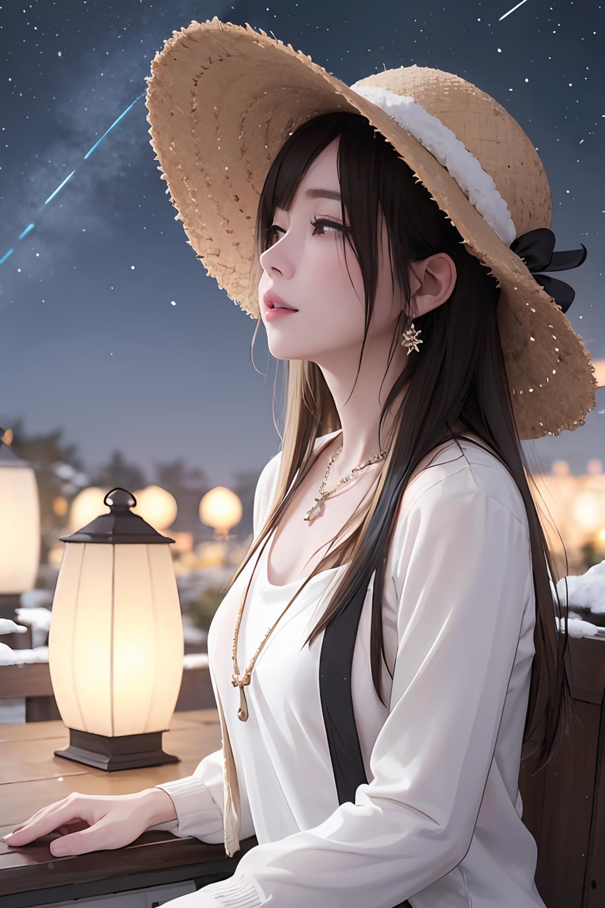 小草帽不只是小草帽_Small straw hat image by fuaneng