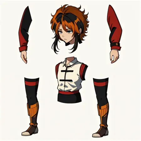 沙雕动画万能拆分模型 Universal split model of sand sculpture animation