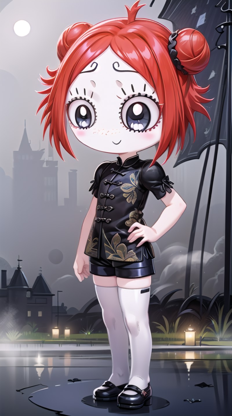 rubygloom_ruby, solid-best-physical-appearance-perfect::2, ((best quality, masterpiece, extremely detailed CG, ultra-detai...