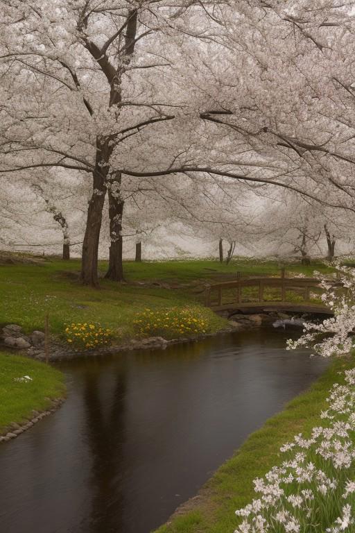 scenic landscape of a spring in northeast  by Costa Dvorezky , Eva Svankmajerova , Sydney Parkinson