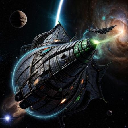 (Space battlecruiser) shaped like fractal (cucumber) in hyperspace, enters into real blackhole, real photo of blackhole hat shape on background,
dynamic movement, explosive force,  glowing, nebula, 8K resolution. shine, hyperspace gate