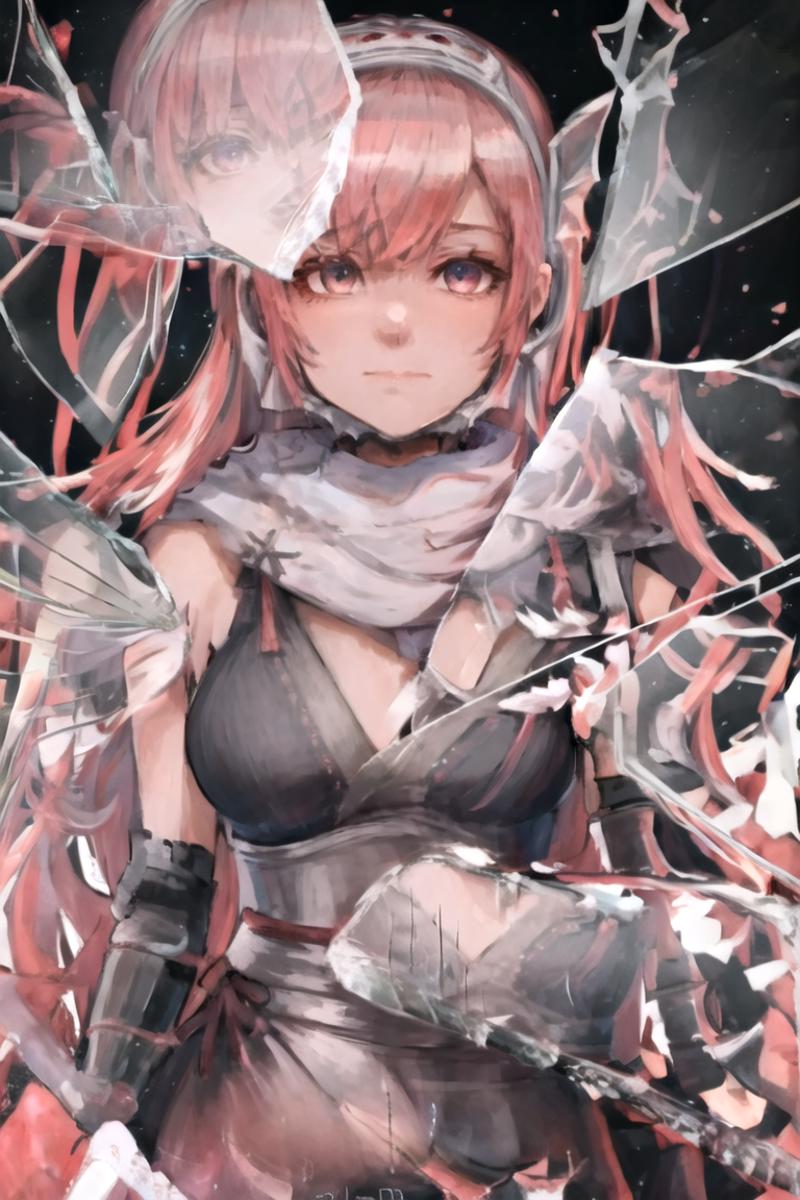 Broken Glass | Concept LoRA image by LordOtako