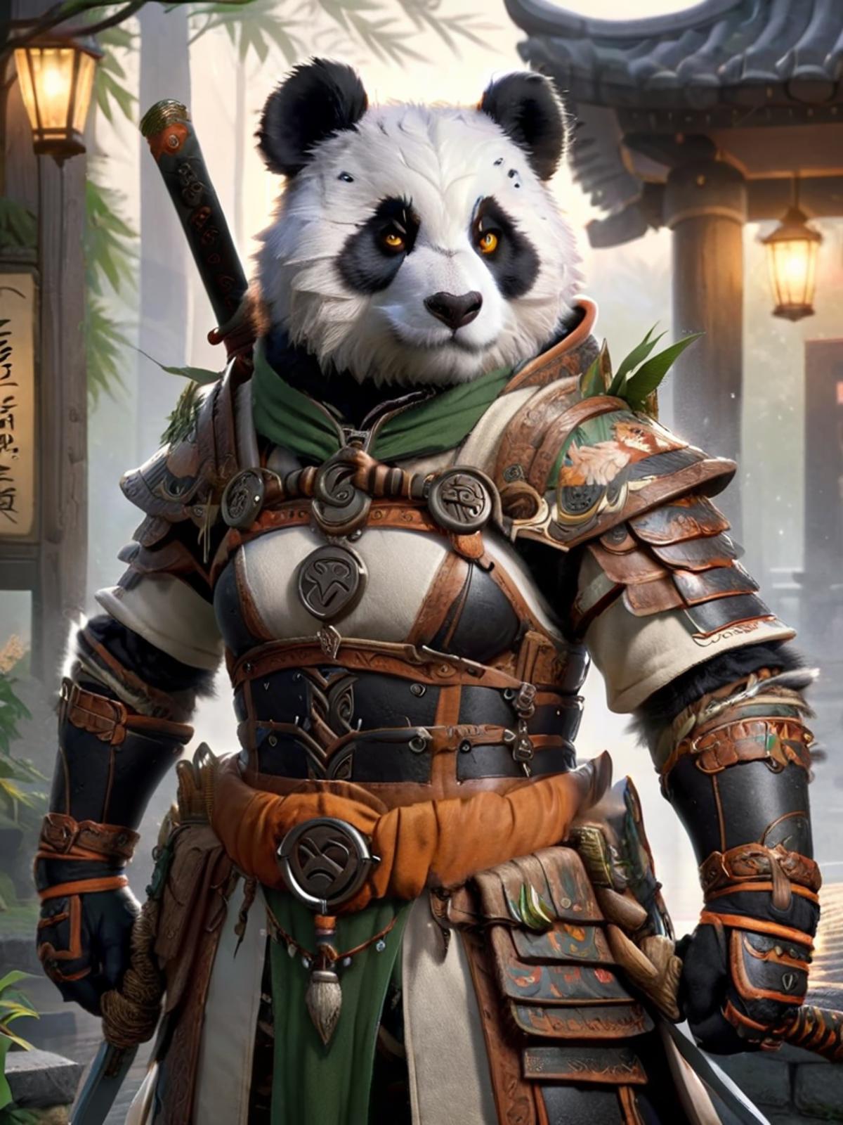 Pandaren WoW Style [SDXL LoRA] - SDXL | Stable Diffusion XL LoRA | Civitai