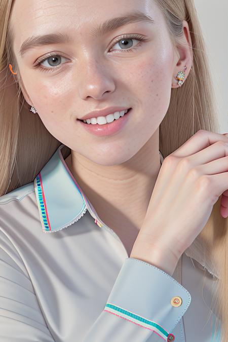 a photo of AM055_Junia, 25yo woman weared in long-sleeve shirt, cheerful mood, close up, <lora:LowRA:0.4>, (intricate details:0.9), (hdr, hyperdetailed:1.2), 24mm, 4k textures, natural skin texture, skin pores, adobe lightroom, photolab, intricate, highly detailed, sharp focus, ((((professional photo)))), insane details, intricate details, hyperdetailed, hyperrealistic