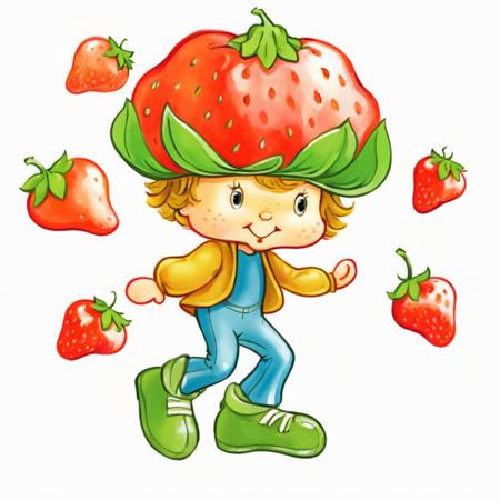 SBerry character, boy, illustration, cartoon