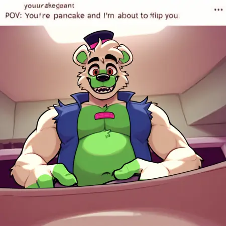POV You're a pancake and i'm about to flip you Meme (Concept) | LoRA [IL]