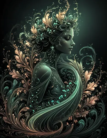 Viridian Swirl Style