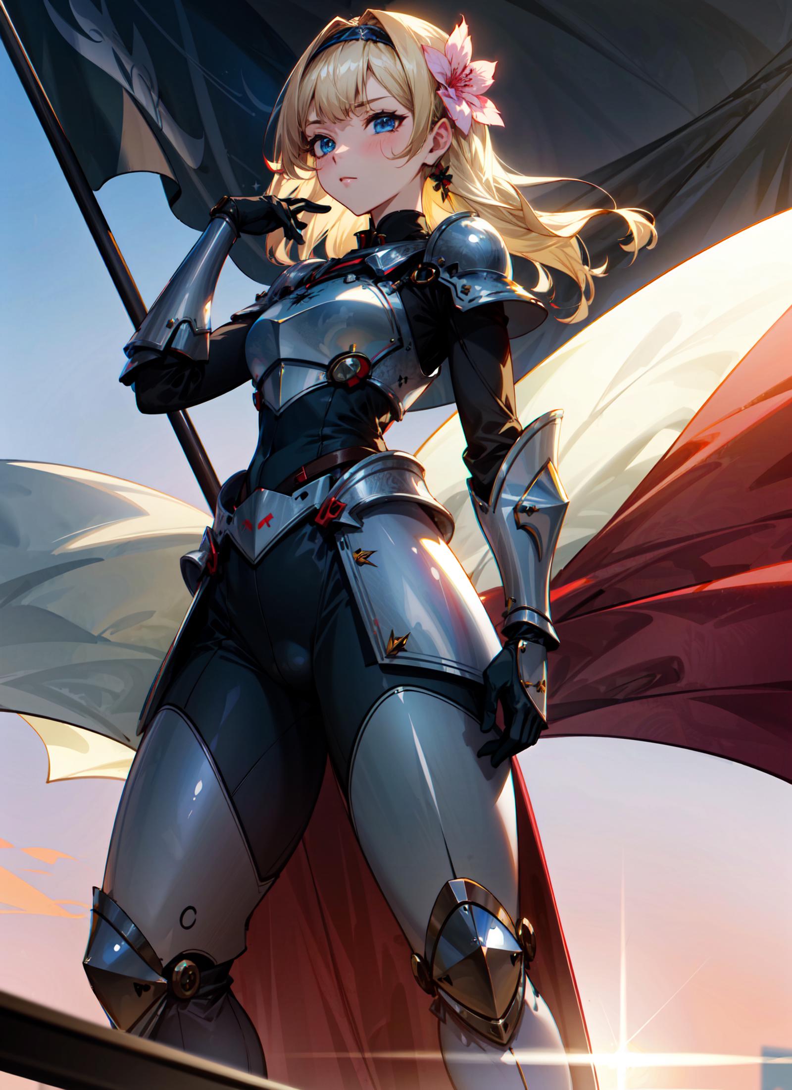 Shadowverse/Rage of bahamut/Granblue Fantasy Jeanne dar'c / ジャンヌダルク Loha image by Baiabai