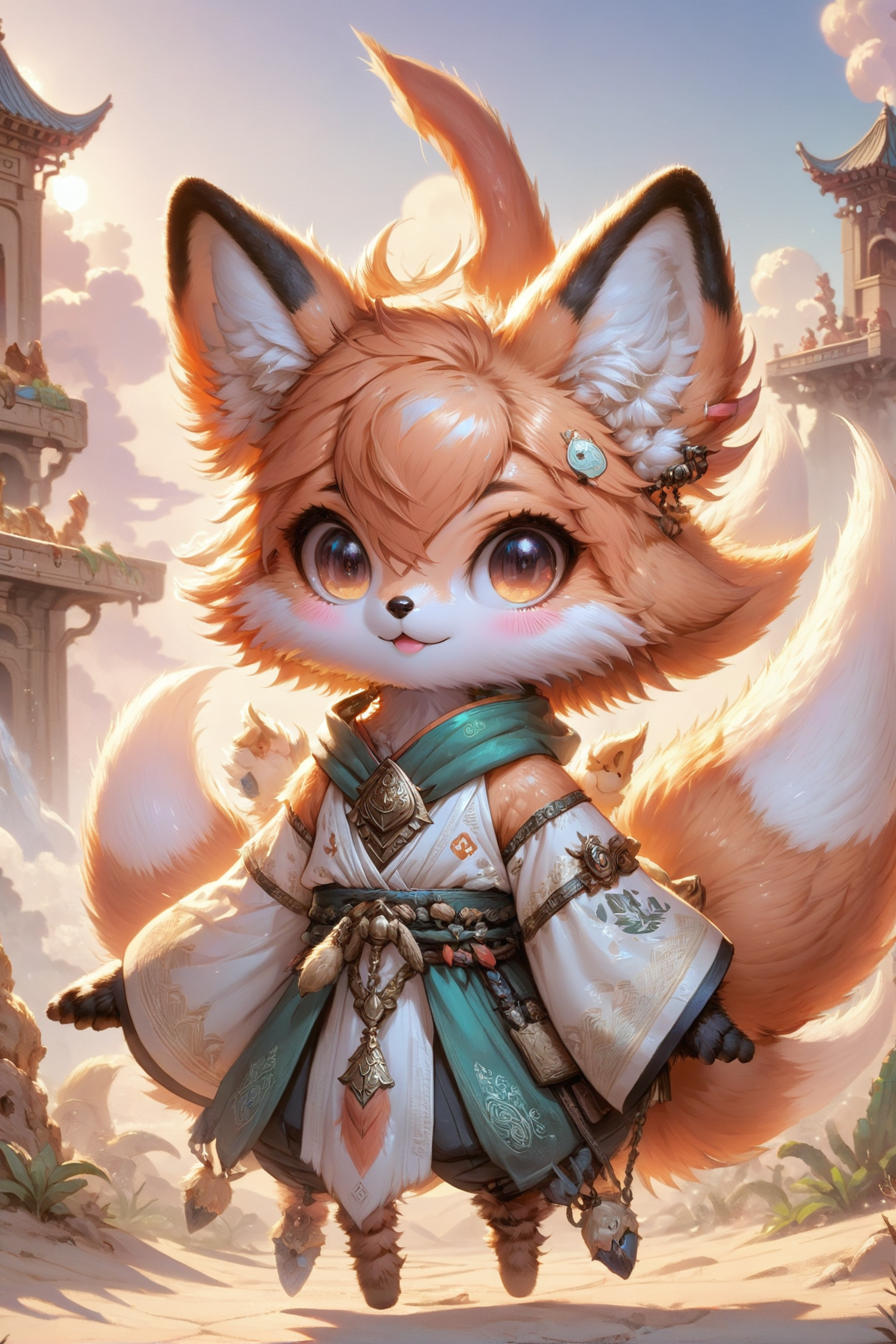 Kitsune Style [LoRA 1.5+SDXL] image by _Envy_