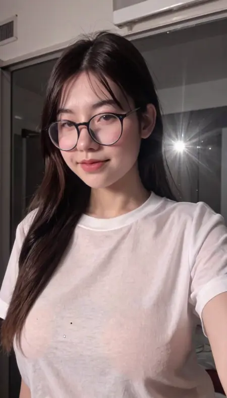 GLASSES - [Asian Women With glasses , ULTRA Realistic, MULTI PURPOSE]