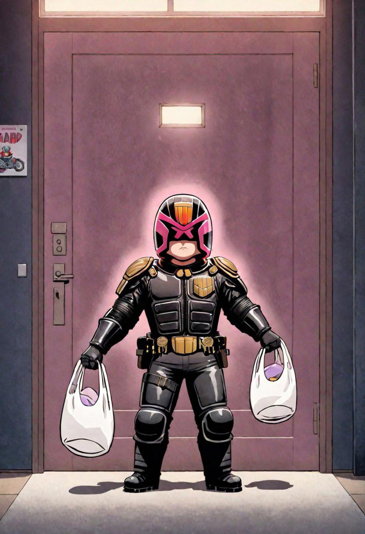 Dredd - SDXL image by duskfallcrew