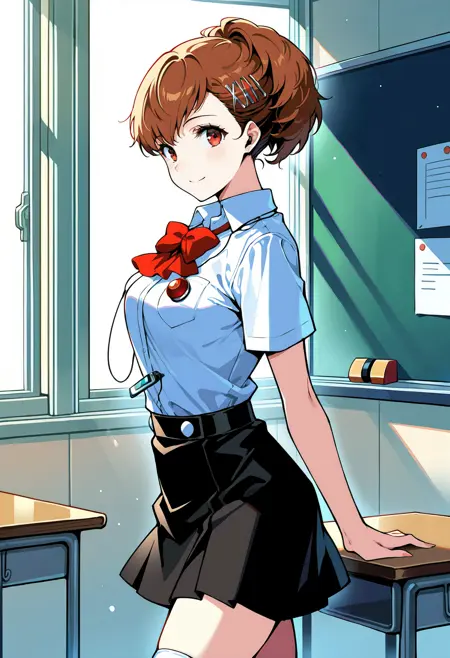 Kotone Shiomi (FeMC) (7 outfits) - Persona 3 [Illustrious]