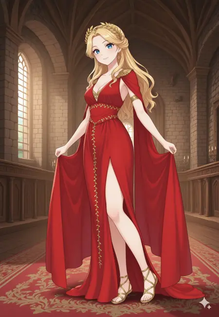 Roman noble dress