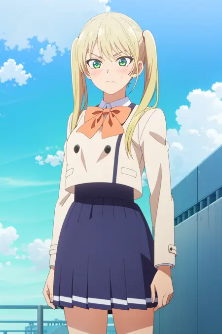 Rika Hoshizaki / 星崎 理香 ( Kanojo mo Kanojo / Girlfriend Girlfriend / Kanokano / カノジョも彼女 ) Anime Design