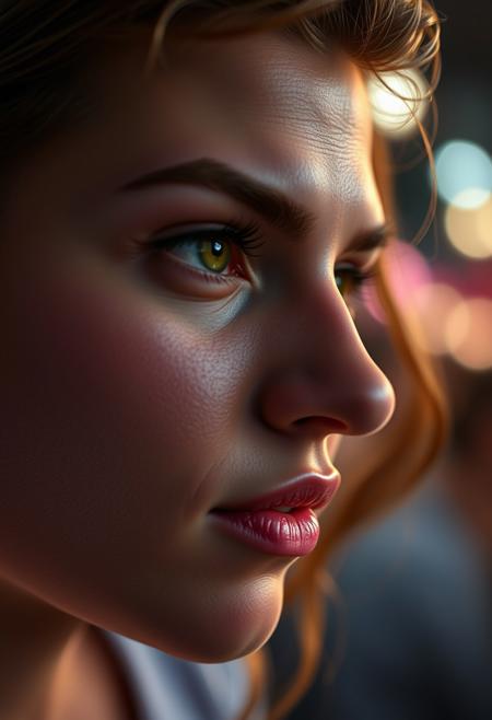 hyperrealistic digital painting by Jeremiah Ketner and Charlie Bowater and Stanley Artgerm and Thomas Saliot and J. Scott Campbell, shallow depth of field,gag, bokeh
