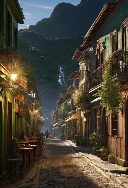 (masterpiece), realistic lighting, score_9, score_8_up, score_7_up, source_anime, realistic, intricate details, hyperdetailed, extremely sharp, 4k, ,vivid colors,
((masterpiece)), ((best quality)), (ultra-detailed), absurdres, extremely detailed CG unity 8k wallpaper, Official Art, 
(I have a strange dream you know
I would like to leave, never return
Come away with me, Milan won't notice
We will be there, without notifying even the bar
Blood and heart
Women and sun South America
The man laughs
Green gold South America
The great city, immense cathedral
They smile at you, they hide their hunger
Tierra del Fuego, Rio
Like in a dream my friend
The deities, the Andes, Inti, Sun God
Then another religion drips blood
Sacred land
South America 
Laugh man
Green gold South America
I will walk the bandit's streets,
Loved by the people, killed by the state
Argentina
Grinta why vida South America
Sacred land
( dramatic lighting:1.1),
hyperdetailed, hyperrealistic, 8k, high quality, hi res, best quality, high quality, absurd res, volumetric lighting, reflections, polished, intricate, soft warm lighting,