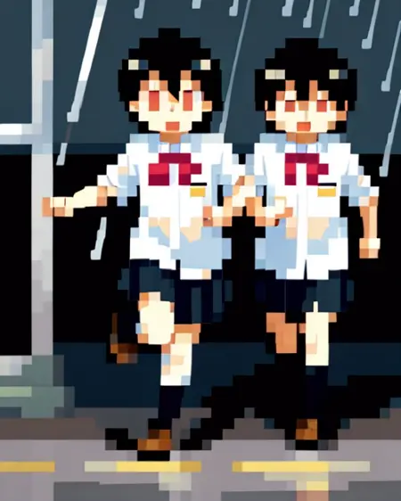 Pixel style lora 像素化lora