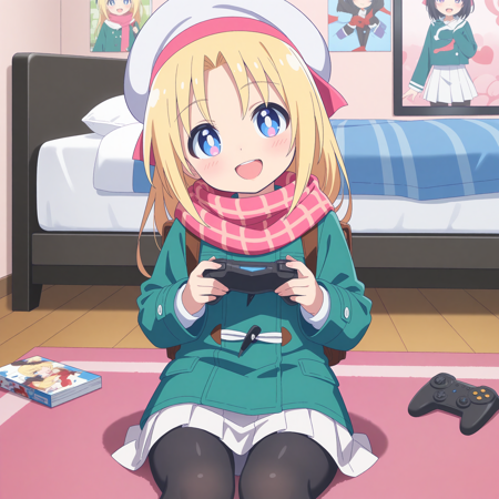 Lily Baker (リリー・ベイカー) | Cultural Exchange with Game Center Girl (ゲーセン少女と異文化交流) | NoobAI v1.0