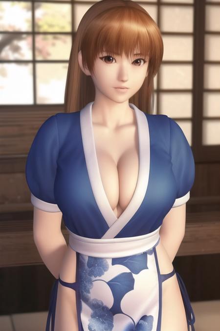 (day:1.7), sky background,a blue sky and clouds,
sitting at attention,sitting on couch,
blue dress,japanese clothes, blue and white outfit,Deep_cleavage, panties, pelvic_curtain,
<lora:Kasumi_DOAUltimate-KK77-V1:0.7>,Ninja,
brown_eyes, brown_hair,Long_hair,
1 girl, Manga,25yo,mature female,Beautiful Finger,Beautiful long legs,Beautiful body,Beautiful Nose,Beautiful character design, perfect eyes, perfect face,
looking at viewer, (innocent_big_eyes:1.0),(expressionless:1.3),
official art,extremely detailed CG unity 8k wallpaper, perfect lighting,Colorful, Bright_Front_face_Lighting,
(masterpiece:1.0),(best_quality:1.0), ultra high res,4K,ultra-detailed,
photography, 8K, HDR, highres, absurdres:1.2, Kodak portra 400, film grain, blurry background, bokeh:1.2, lens flare, (vibrant_color:1.2)
(Beautiful,large_Breasts:1.4), (beautiful_face:1.5),(narrow_waist),