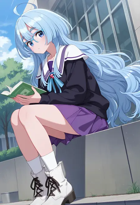 IllustriousXL - Shiunji Seiha 紫雲寺 清葉 - shiunji-ke no kodomotachi