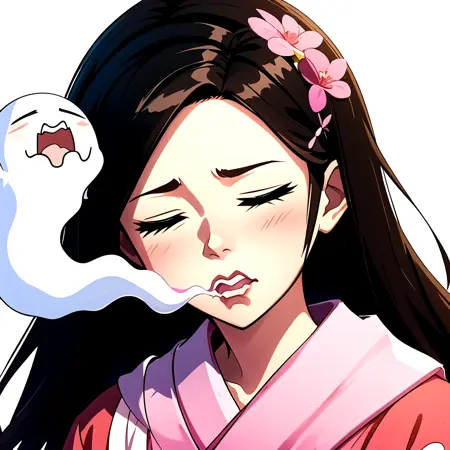 Anime Soul Leaving expression | Emotes