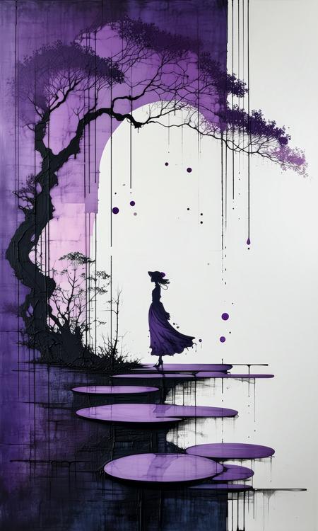 ORIGINAL PROMPT: An artwork done in the style of artist (patrick seymour:1.4), as a (wabi sabi:1.6).
A surrealistic Violet Evergarden scene.
PRODUCTION PROMPT: Original prompt was used.