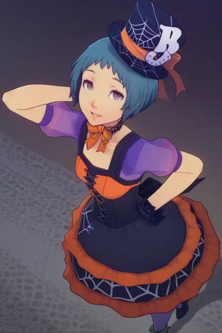Fuuka Yamagishi - Spider Web Dress (Persona 3 Dancing)