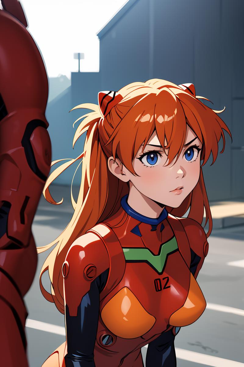 Asuka Langley Soryu (Neon Genesis Evangelion) image by MarkWar