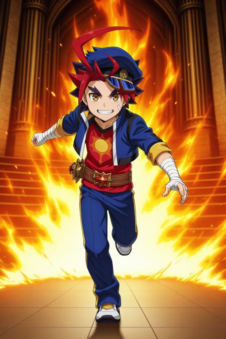 Gao Mikado - Future Card Buddyfight - (Illustrious) [Commission] V1