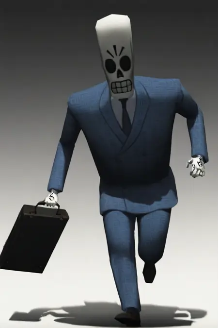 Manuel "Manny" Calavera, from Grim Fandango